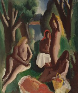 Picnic af Bernard Meninsky