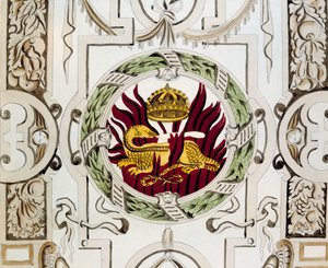 Salamandre (mærke af Francois I) af Bernard Palissy