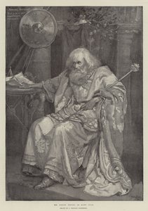 Henry Irving som kong Lear af Bernard Partridge