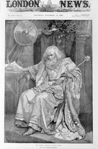 Henry Irving som kong Lear, 1892