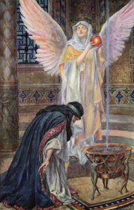 Scene fra Rabbi Ben Ezra af Robert Browning af Bernard Partridge