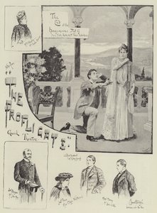 The Profligate, på Garrick Theatre af Bernard Partridge