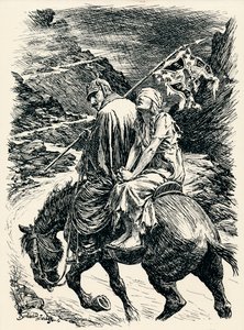 The Road of Victory - Etape VI, c1920 af Bernard Partridge