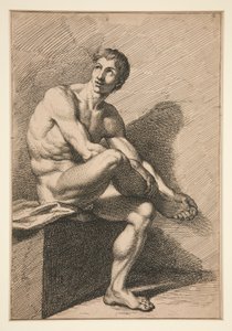 Akademi tegnet og indgraveret af B. Picart af Bernard Picart