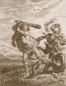 Hercules bekæmper den lerniske hydra, 1731