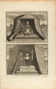 Kuvasa Idole Des Virginiens/Le Dieu Des Vents, Autre Jdote Des Virginiens af Bernard Picart