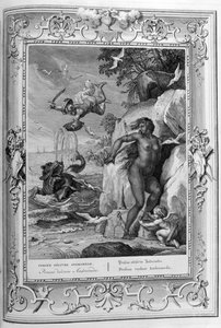 Perseus redder Andromeda af Bernard Picart