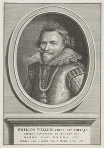 Portræt af Philip William, Prince of Orange af Bernard Picart