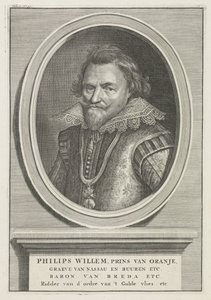 Portræt af Philip William, Prince of Orange af Bernard Picart
