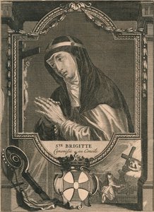 Ste. Brigitte, 1713. af Bernard Picart