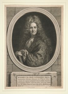 Uden titel (Portræt af Roger de Piles) af Bernard Picart