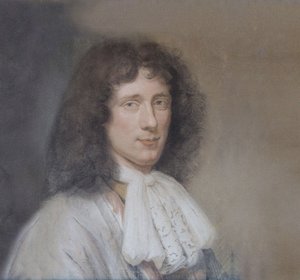 Portræt af Christiaan Huygens 1629-1695, 1686.