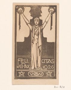 Happiness and Peace 1926 (original titel på objekt) af Bernard Willem Wierink