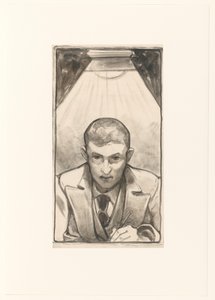 Selvportræt af Bernard Willem Wierink