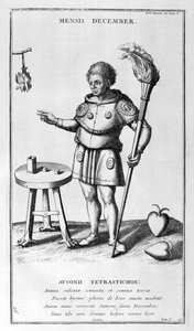 En fremstilling af december 1757 af Bernard de Montfaucon