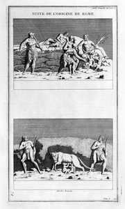 Roms oprindelse, 1757 af Bernard de Montfaucon