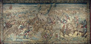 Pavian taistelun jakso (1525) af Bernard van Orley
