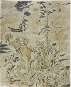 Falkejagt af Bernard van Orley