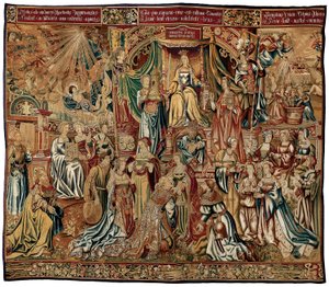 Justice (Justice) fra Los Honores af Bernard van Orley