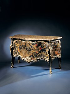 En Louis XV-kommode, 1710-65