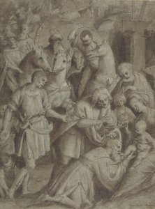 Magiernes tilbedelse, 1553.
