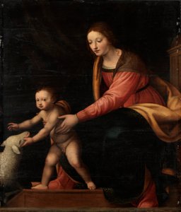 Madonna og barn af Bernardino Luini