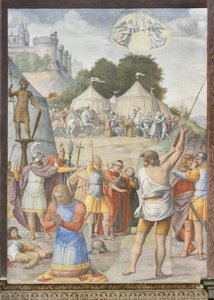Saint Maurices martyrium af Bernardino Luini