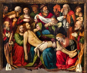 Milano, San Giorgio al Palazzo-kirken, Bernardino Luini, Begravelse af Bernardino Luini