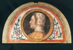 Portræt af Bona af Savoyen (Avigliana af Bernardino Luini