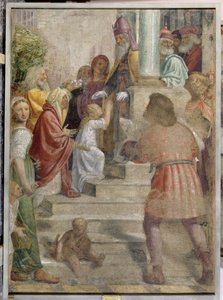 Præsentation af Maria ved templet af Bernardino Luini