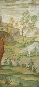 Procris og enhjørningen, ca. 15201522. af Bernardino Luini