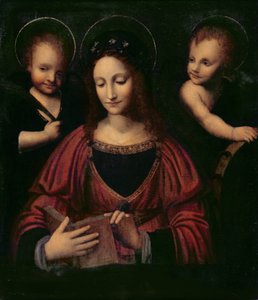 Den hellige Katarina af Alexandria af Bernardino Luini