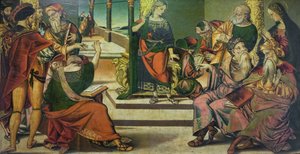 Kristus blandt lægerne af Bernardino di Mariotto