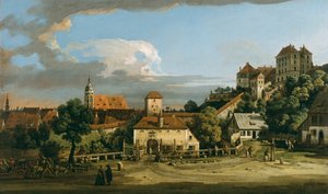 Pirna: Obertor fra syd, midten af 1750