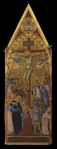 Korsfæstelsen (midterpanel) (recto)