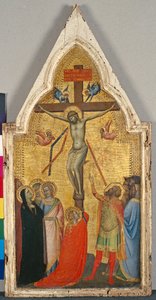 Korsfæstelsen, ca. 1340 (tempera på poppeltræ)