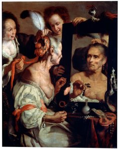 Gammel Coquette Vanitas, efter 1630.