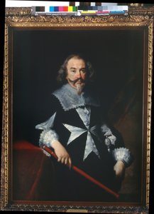 Portræt af en ridder af Malta (Scipione Papafava?), ca. 1629 (olie på lærred) af Bernardo Strozzi