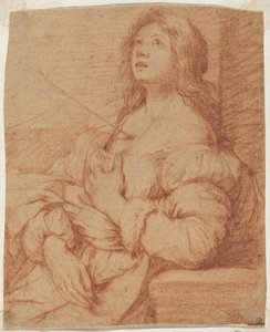 Heilige Ursula af Bernardo Strozzi