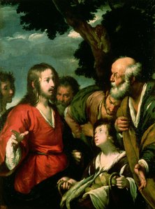 Brødenes og fiskenes mirakel, ca. 1630 af Bernardo Strozzi