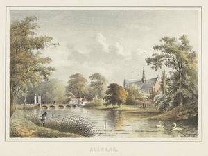 Udsigt over Alkmaar med Grote Kerk