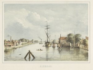 Udsigt over Alkmaar fra Bierkade