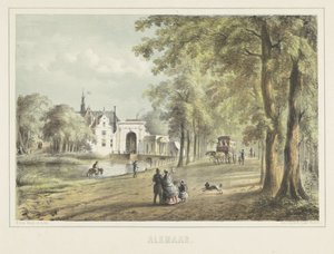 Ansigt i Alkmaar med Laurenskerk