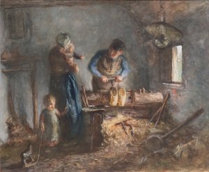 The Sabot Maker (akvarel)