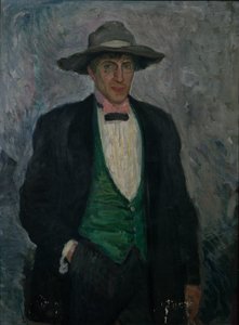 The painter Niels Astrup