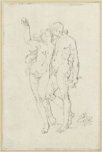 Adam og Eva af Bernhard Schreuder (possibly)