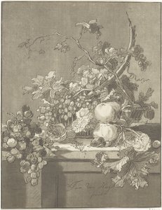 Kurv med frugt af Bernhard Schreuder