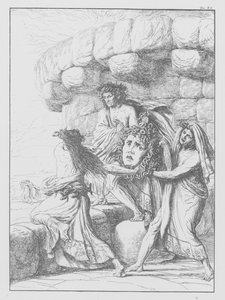 Dantes Guddommelige Komedie, Inferno (Helvede), planche XV (litografi)