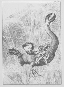 Dantes Guddommelige Komedie, Inferno (Helvede), planche XXIX (litografi)