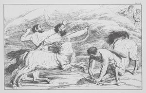 Dantes Guddommelige Komedie, Inferno (Helvede), planche XX (litografi)